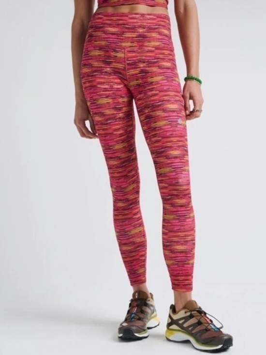 Stance Pants - Women’s Stance 25” Leggings Pink Multicolor Large